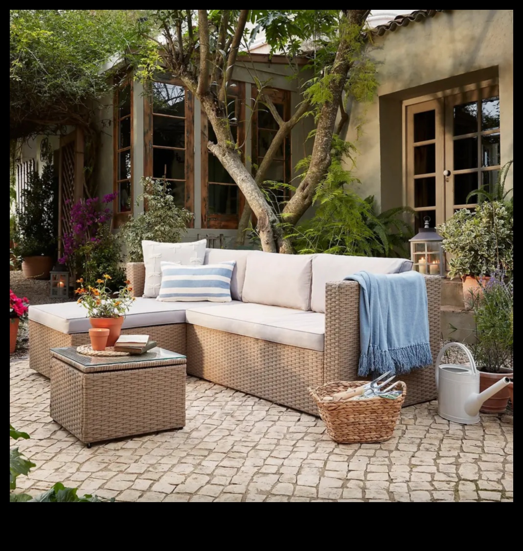 פריחה בסטייל: בחירת ריהוט גן אופנתית ונוחה