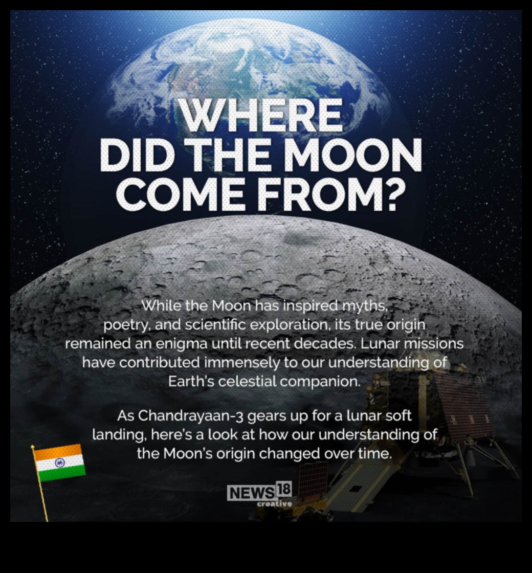 Lunar Lore: השפעת כוח הכבידה על בן לוויה האניגמטי של כדור הארץ