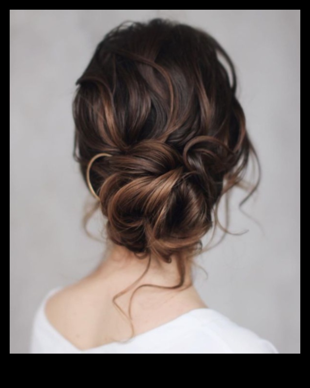 חידושים רומנטיים: תסרוקות ברונטיות אלגנטיות לאירועים מיוחדים