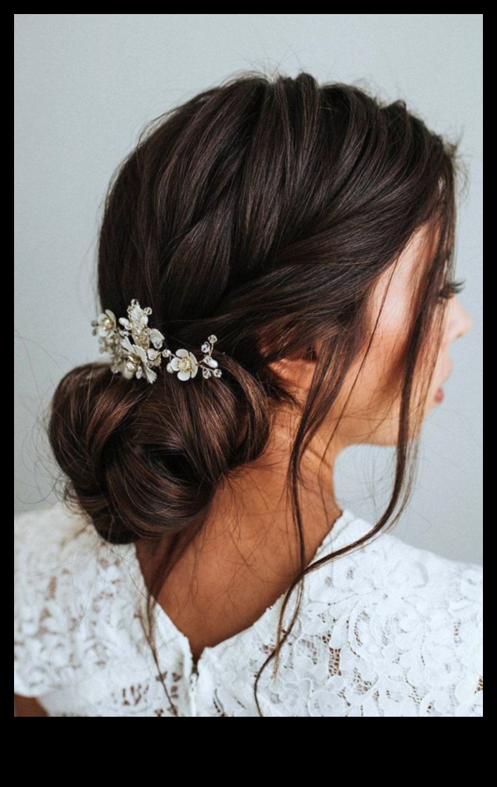 חידושים רומנטיים: תסרוקות ברונטיות אלגנטיות לאירועים מיוחדים