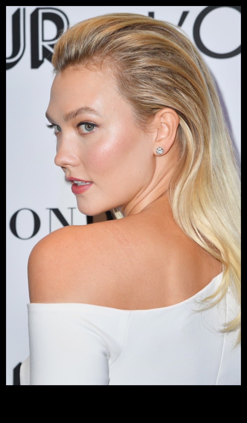 חידושים זוהרים: סגנונות ראויים לשטיח אדום לשיער בינוני