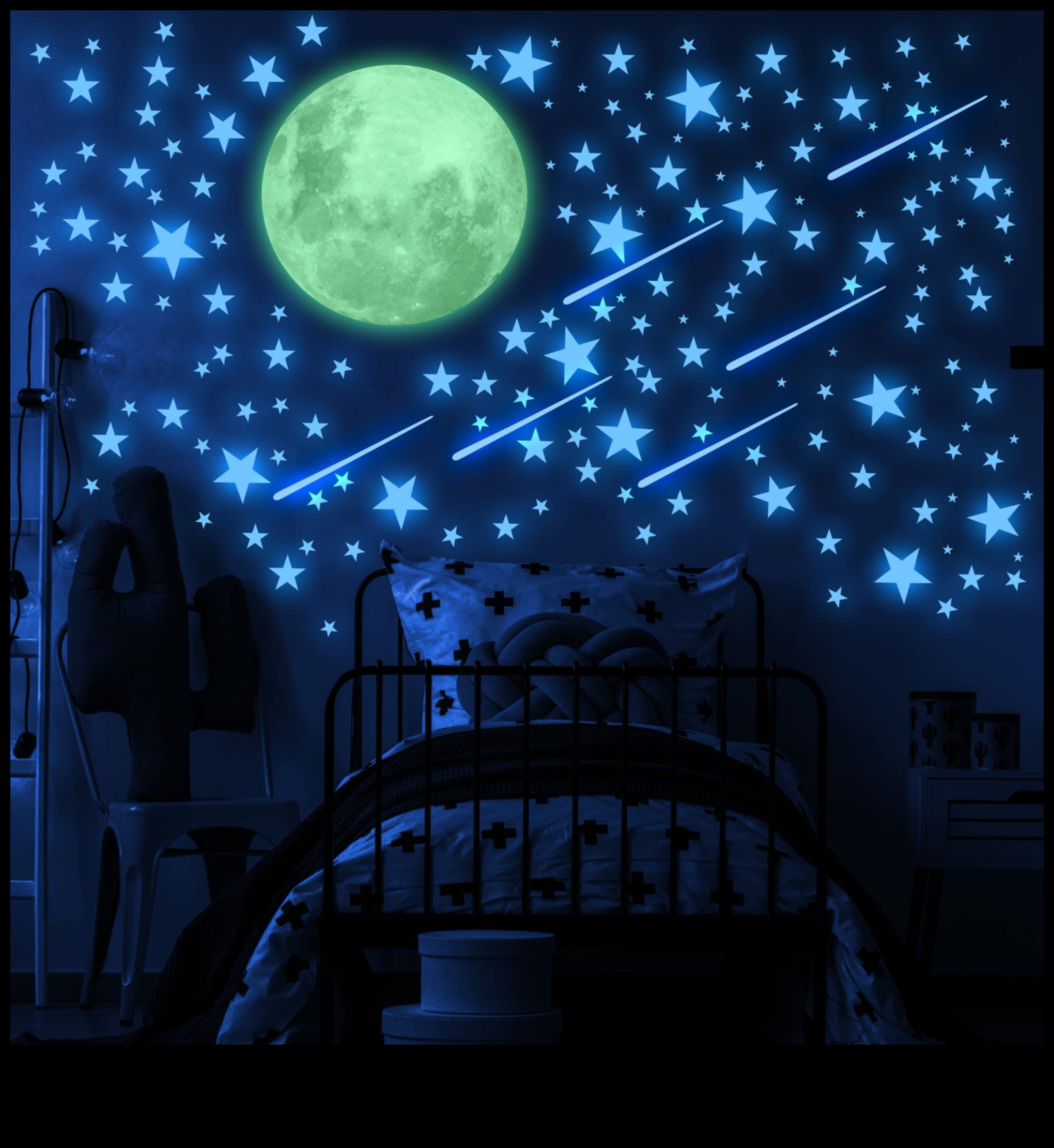 זוהר הירח: זוהר הירח בליל מערכת השמש שלנו