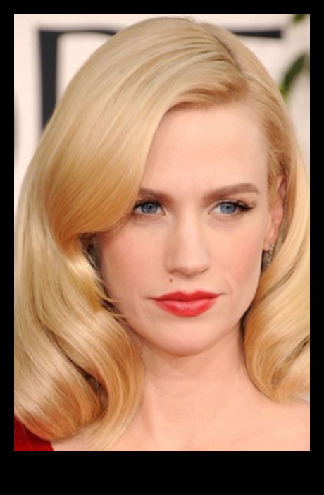 המשך גלמור וינטג': מחייה סגנונות רטרו בשיער באורך בינוני