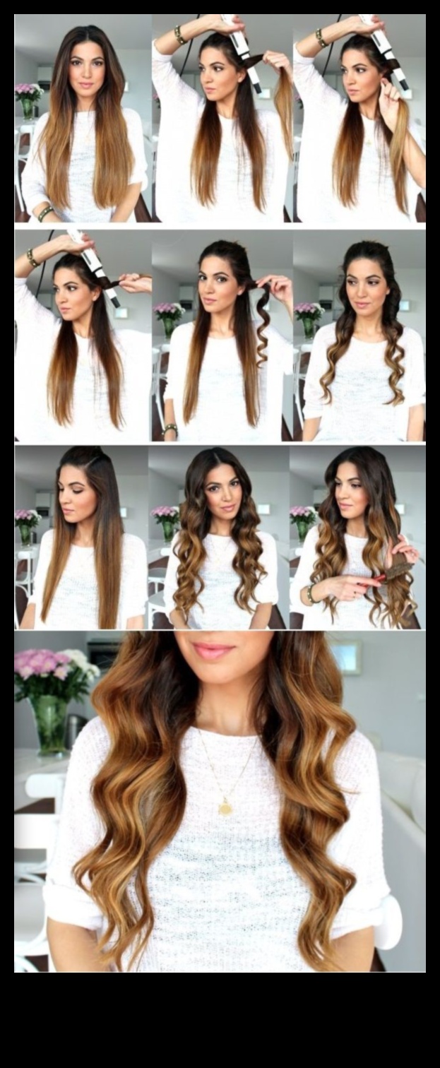 גלים שלווים: השגת רוגע וחן עם תסרוקות גליות