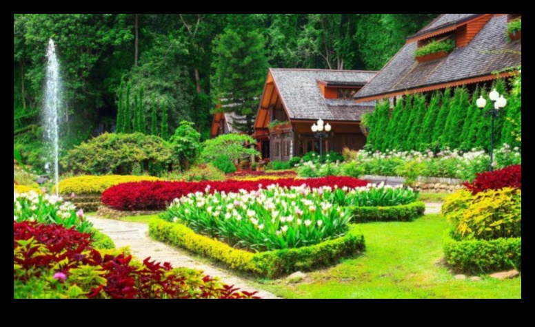 תפאורות עוצרות נשימה: פאר עיצוב גן