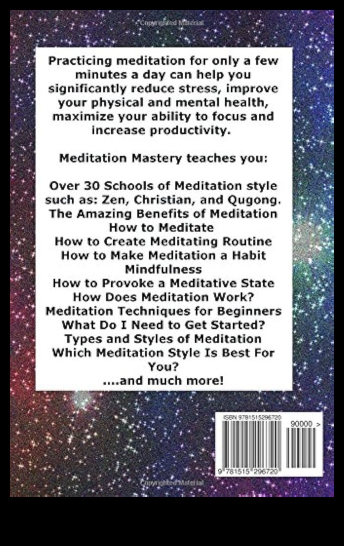 שליטה במדיטציה: אמצו אורח חיים של חיים יומיומיים ללא מתח