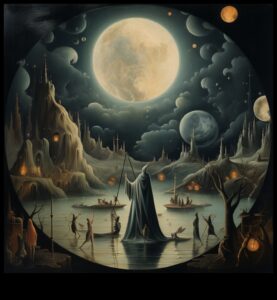 זוהר הירח: זוהר הירח בליל מערכת השמש שלנו