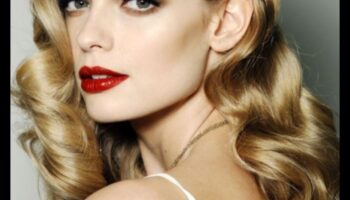 המשך גלמור וינטג': מחייה סגנונות רטרו בשיער באורך בינוני